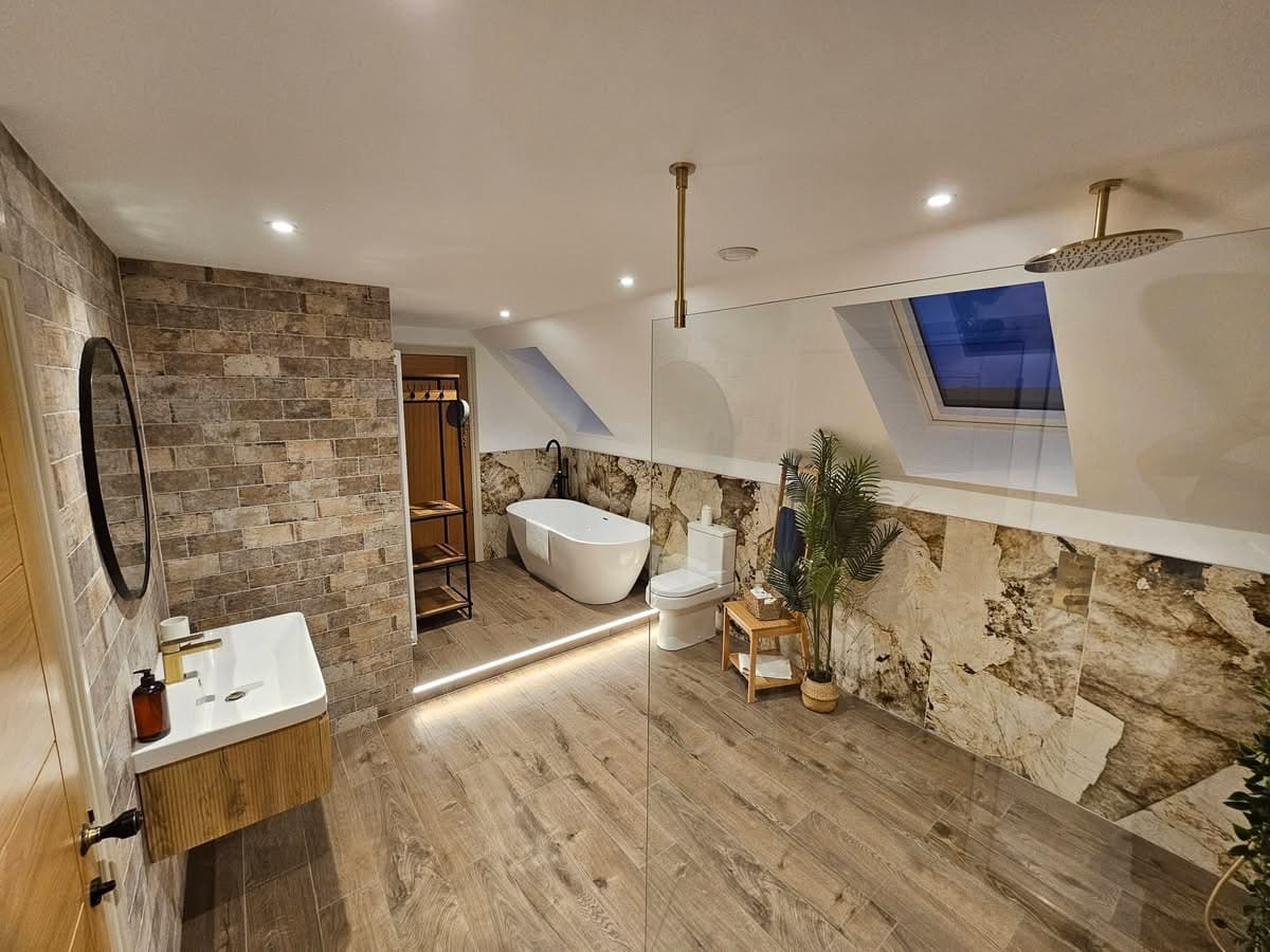 Luxury bathroom installation by S64 Bathrooms in South Yorkshire